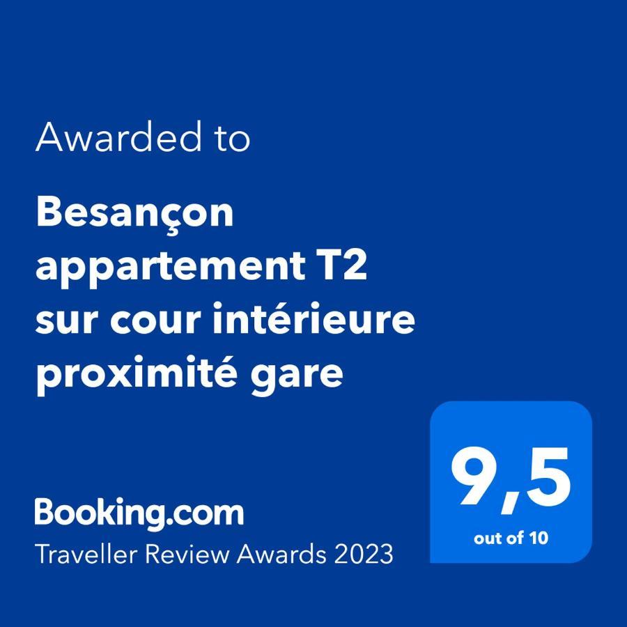 Besancon Appartement T2 Sur Cour Interieure Proximite Gare 외부 사진